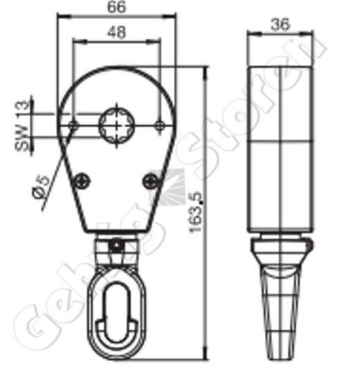 Sonnenstore Getriebe Stobag 815/4 Gehrig Storen